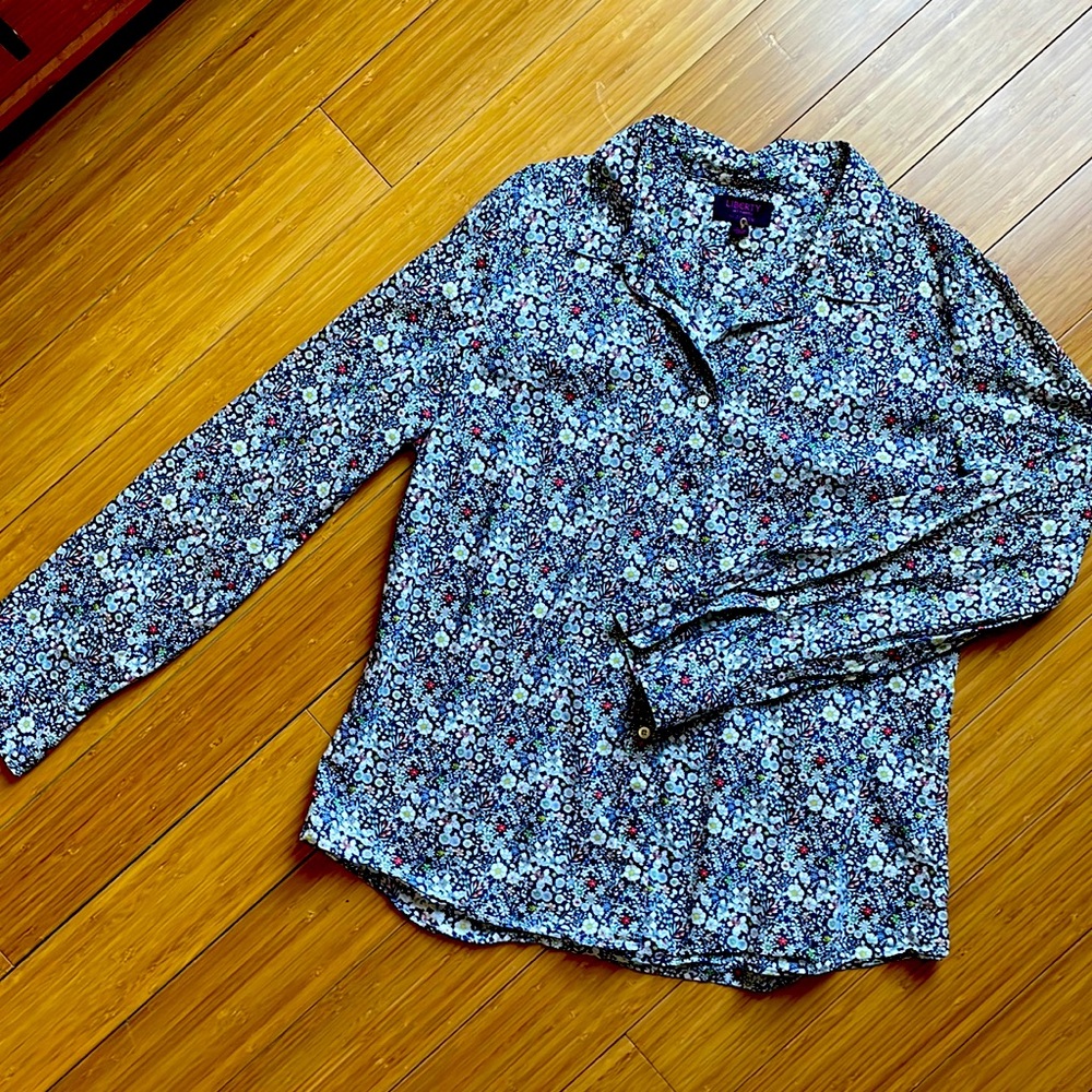 Liberty of London x J Crew collared shirt Size 16